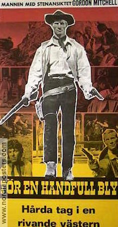 För en handfull bly 1969 movie poster Gordon Mitchell