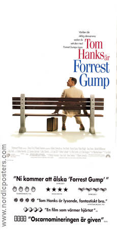 Forrest Gump 1994 poster Tom Hanks Robin Wright Gary Sinise Sally Field Robert Zemeckis