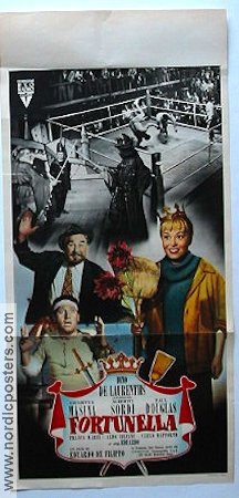 Fortunella 1958 movie poster Giulietta Masina