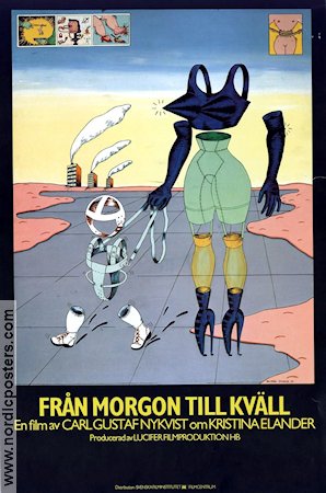 Från morgon till kväll 1979 movie poster Kristina Elander Artistic posters