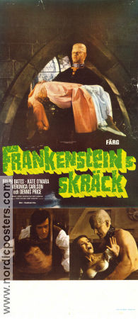 Horror of Frankenstein 1971 movie poster Ralph Bates Kate O´Mara Veronica Carlson Jimmy Sangster Find more: Frankenstein