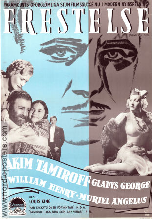 The Way of All Flesh 1940 movie poster Akim Tamiroff Gladys George William Henry Louis King