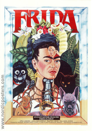 Frida 2002 movie poster Salma Hayek Alfred Molina Julie Taymor Find more: Frida Kahlo Artistic posters