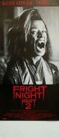 Fright Night pt 2 1989 movie poster Roddy McDowall