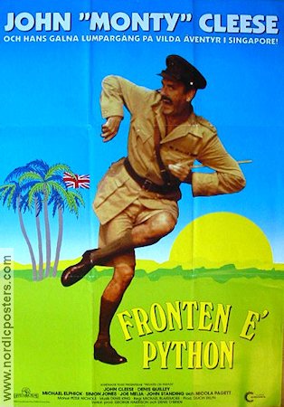 Fronten e Python 1983 poster John Cleese Hitta mer: Monty Python