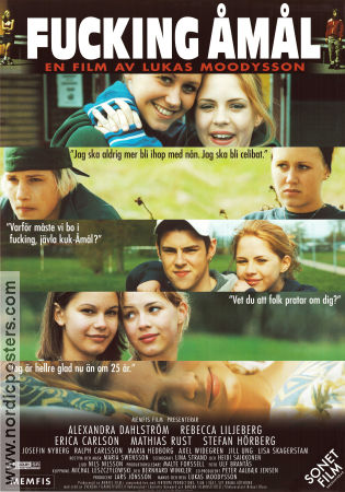 Show Me Love 1997 movie poster Alexandra Dahlström Rebecca Liljeberg Erica Carlson Lukas Moodysson