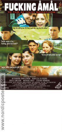 Show Me Love 1997 movie poster Alexandra Dahlström Rebecca Liljeberg Erica Carlson Lukas Moodysson