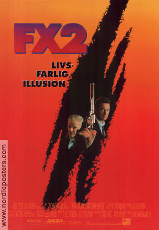 FX2 1991 poster Bryan Brown Brian Dennehy Rachel Ticotin Richard Franklin Vapen