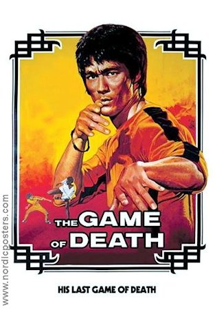 Game of Death 1978 movie poster Bruce Lee Martial arts Asia