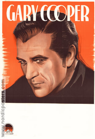 Gary Cooper stock poster 1936 movie poster Gary Cooper Production: Paramount Eric Rohman art