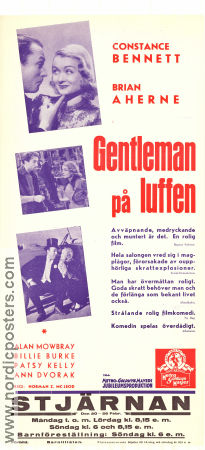 Merrily We Live 1938 movie poster Constance Bennett Brian Aherne Alan Mowbray Norman Z McLeod