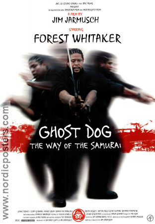 Ghost Dog 1999 movie poster Forest Whitaker Jim Jarmusch Martial arts Mafia