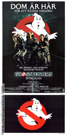 Ghostbusters 1984 poster Rick Moranis Harold Ramis