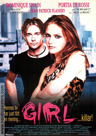 Girl 1998 movie poster Dominique Swain Sean Patrick Flanery Summer Phoenix Portia de Rossi Jonathan Kahn