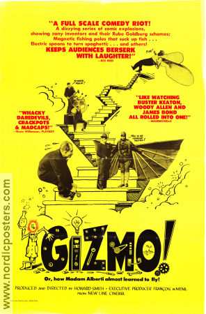Gizmo! 1977 movie poster Milt Moss Howard Smith Planes Documentaries