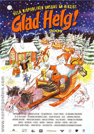 Glad Helg! 2004 poster Find more: Bioreklam