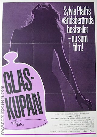 The Bell Jar 1982 movie poster Julie Harris Silvia Plath
