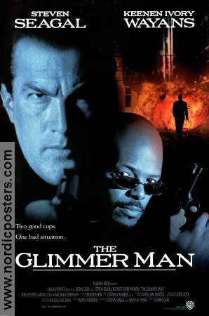 The Glimmer Man 1996 poster Steven Seagal Keenen Ivory Wayans Bob Gunton John Gray