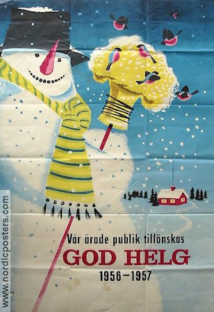 God Helg 1956 poster Find more: Advertising