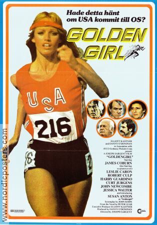 Goldengirl 1979 poster James Coburn Joseph Sargent