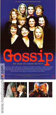 Gossip 2000 movie poster Pernilla August Helena Bergström Lena Endre Stina Ekblad Ewa Fröling Suzanne Reuter Marie Richardson Margaretha Krook Colin Nutley Ladies