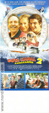 Göta kanal 2 2006 movie poster Janne Carlsson Lena Endre Eva Röse Pelle Seth Ships and navy
