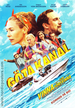 Göta kanal vinna eller försvinna 2022 movie poster Eva Röse Per Andersson Dilan Gwyn Emma Molin Ships and navy