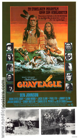 Grayeagle 1977 movie poster Ben Johnson Iron Eyes Cody Lana Wood Charles B Pierce