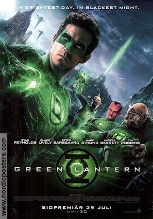 Green Lantern 2011 poster Ryan Reynolds Blake Lively Peter Sarsgaard Martin Campbell Från serier Hitta mer: DC Comics Från TV