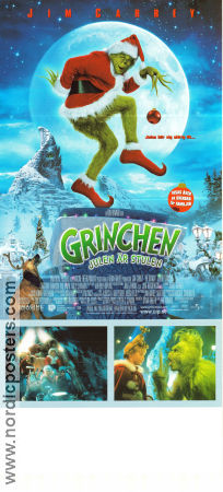 How the Grinch Stole Christmas 2000 movie poster Jim Carrey Taylor Momsen Kelley Ron Howard Holiday