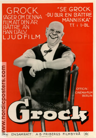 Grock 1931 movie poster Grock Liane Haid Carl Boese Circus