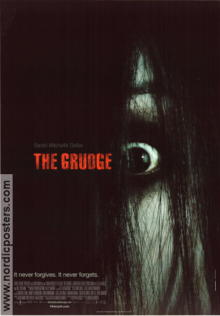 The Grudge 2004 movie poster Sarah Michelle Gellar Jason Behr Clea DuVall Takashi Shimizu Country: Japan