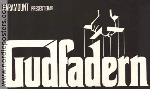 Gudfadern 1972 poster Marlon Brando Al Pacino James Caan Francis Ford Coppola Maffia