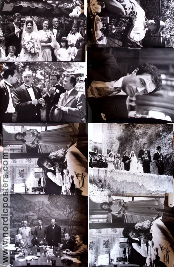 The Godfather 1972 photos Marlon Brando Al Pacino James Caan Richard S Castellano Robert Duvall Francis Ford Coppola Mafia
