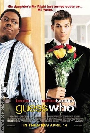 Guess Who 2005 movie poster Bernie Mac Ashton Kutcher Zoe Saldana Kevin Rodney Sullivan