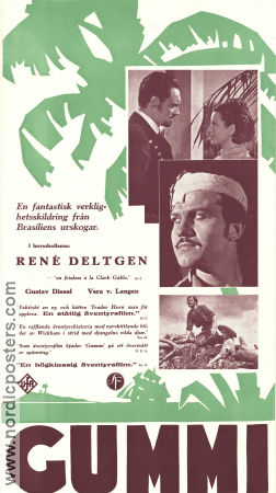 Kautschuk 1938 movie poster Rene Deltgen Gustav Diessl Vera von Langen Eduard von Borsody
