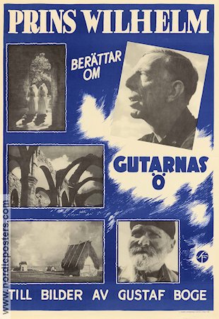 Gutarnas ö 1940 movie poster Prins Wilhelm