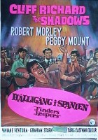 Hålligång i Spanien 1968 movie poster Cliff Richard The Shadows