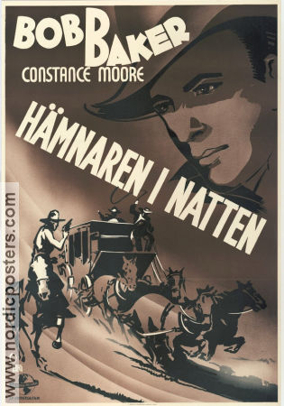 Hämnaren i natten 1938 poster Bob Baker Constance Moore Joseph H Lewis