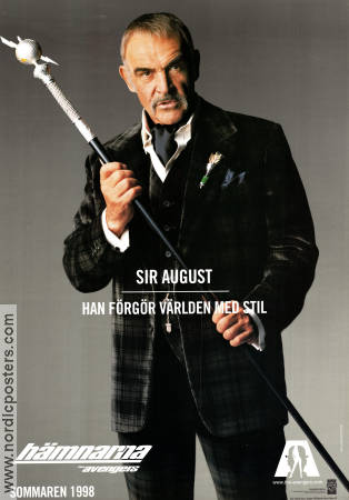 The Avengers 1998 movie poster Sean Connery Jeremiah S Chechik Find more: Sir August From TV