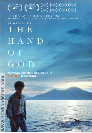 The Hand of God 2021 poster Filippo Scotti Toni Servillo Teresa Saponangelo Paolo Sorrentino