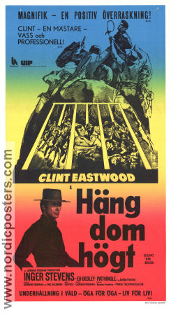 Hang Em High 1968 poster Clint Eastwood Ted Post
