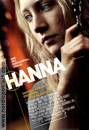 Hanna 2011 movie poster Saoirse Ronan Cate Blanchett Joe Wright