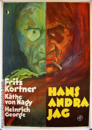 Der Andere 1930 movie poster Fritz Kortner Robert Wiene