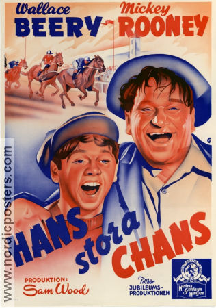Stablemates 1938 movie poster Wallace Beery Mickey Rooney Arthur Hohl Sam Wood