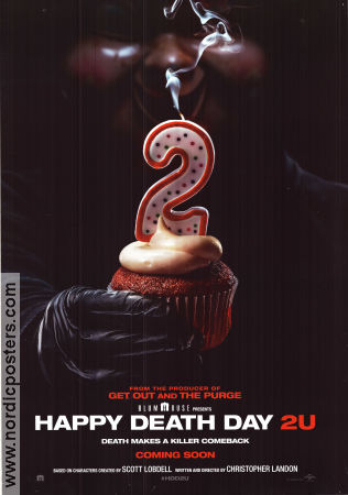 Happy Death Day 2U 2019 movie poster Jessica Rothe Israel Broussard Phi Vu Christopher Landon