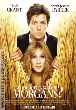 Har du hört ryktet om Morgans? 2009 poster Hugh Grant Sarah Jessica Parker Marc Lawrence