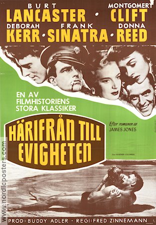 From Here to Eternity 1953 poster Burt Lancaster Fred Zinnemann