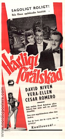 Happy Go Lovely 1951 movie poster David Niven Vera-Ellen Cesar Romero H Bruce Humberstone Musicals