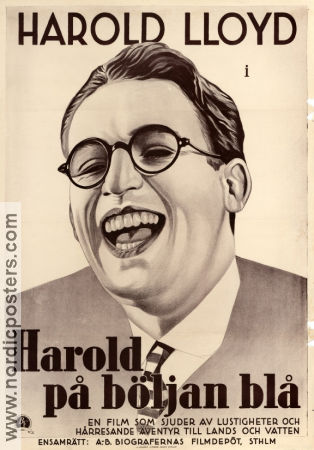 A Sailor-Made Man 1921 movie poster Harold Lloyd Fred Newmeyer